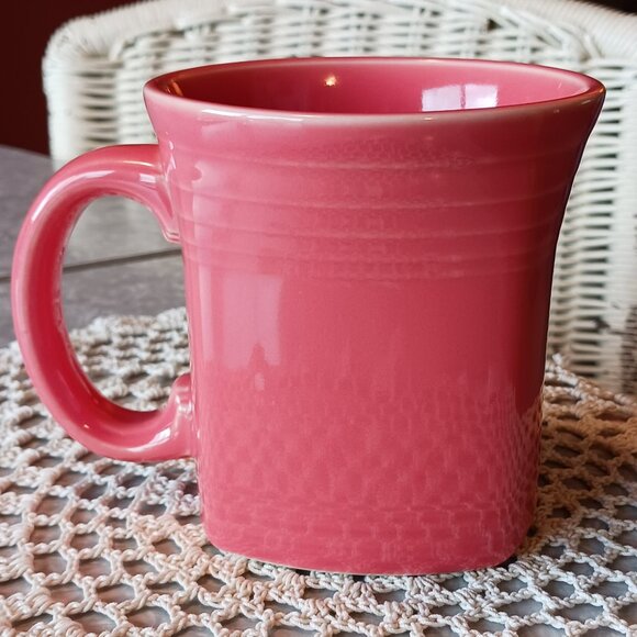 Fiesta~ square coffee mug - Flamingo Pink - Picture 3 of 7